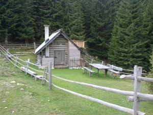 A cattle herder's cabin